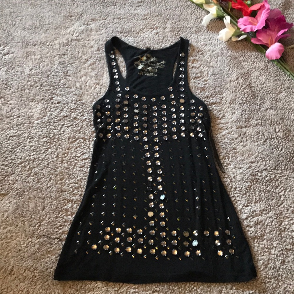 VO Jeans Beaded Tank